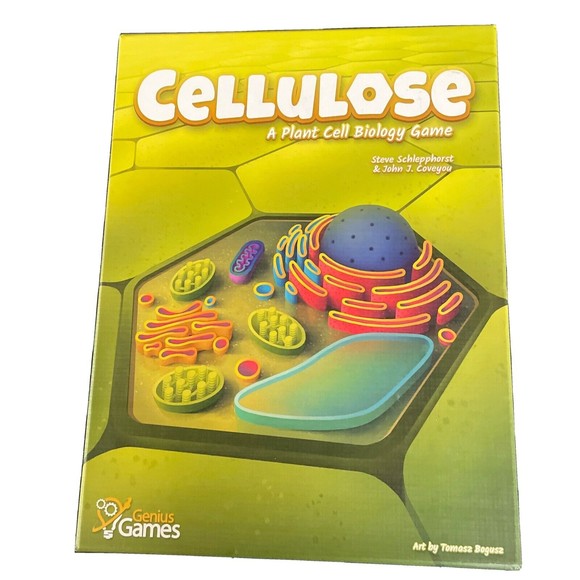 Genius Games Toys Cellulose A Plant Cell Education Biology Game